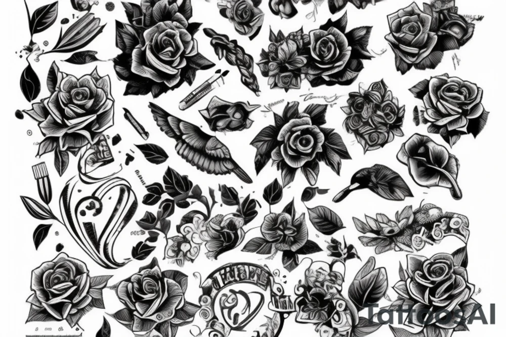 Чумной доктор идет по улице tattoo idea
