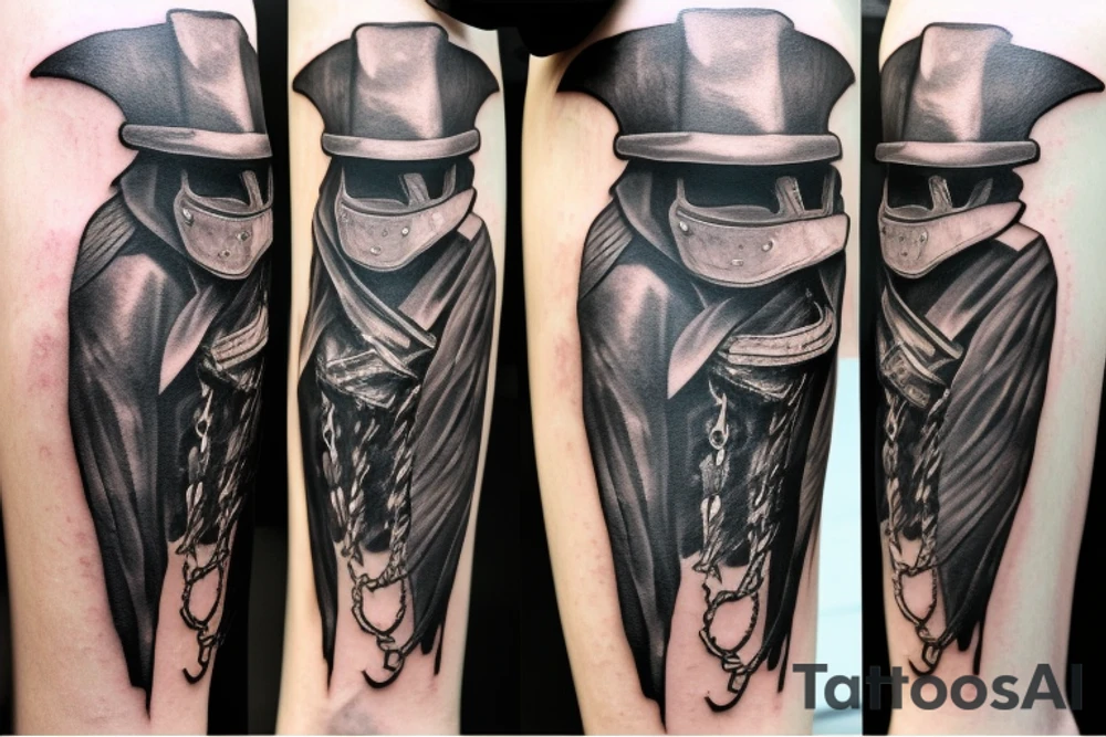 plague doctor tattoo idea