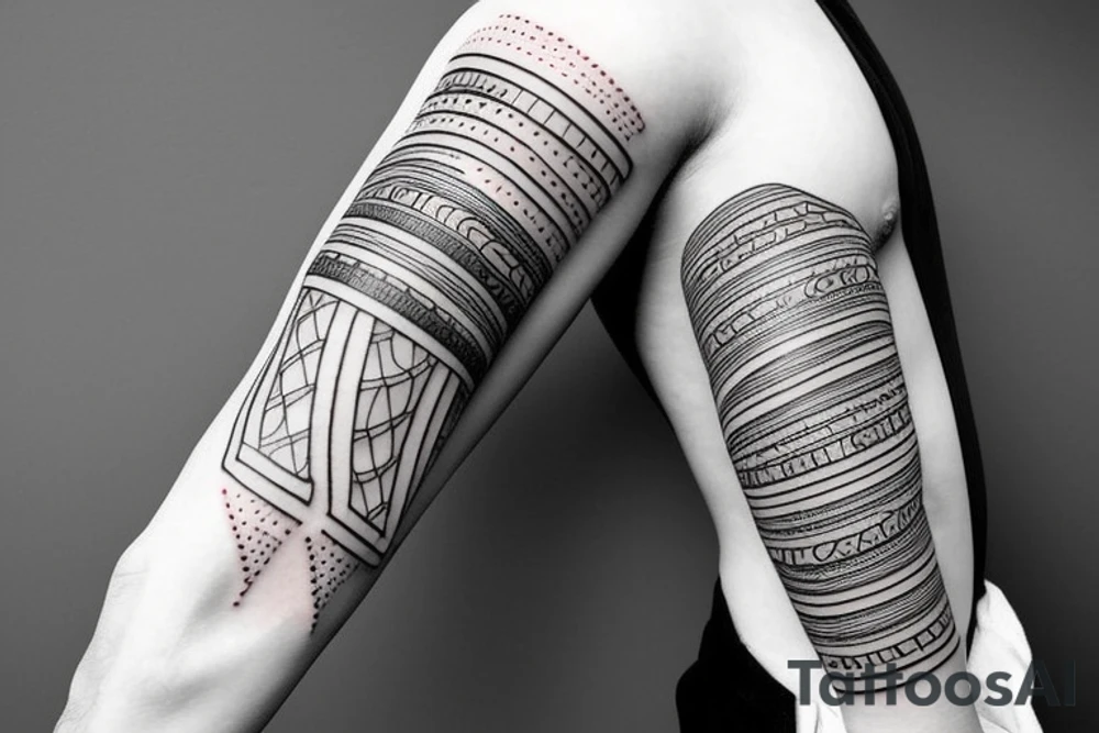 aesthetic Japanese mask forearm tattoo tattoo idea