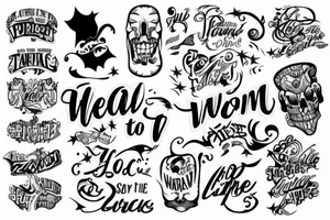 welcome to the shit show tattoo idea
