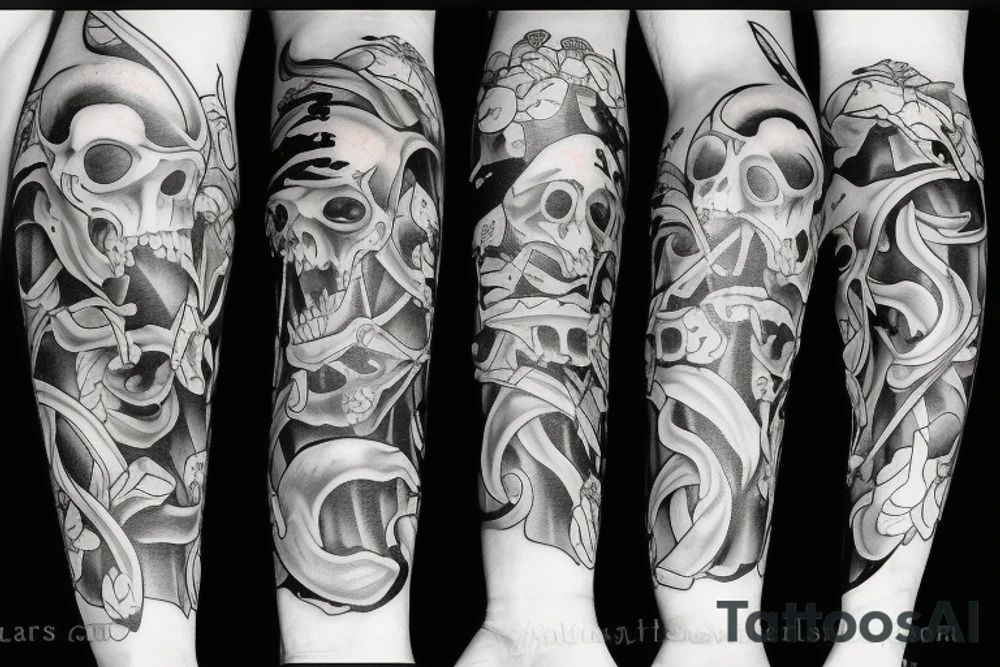 reaper tattoo idea
