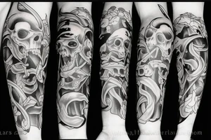 reaper tattoo idea