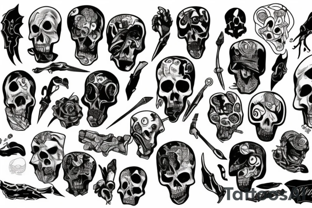 reaper tattoo idea