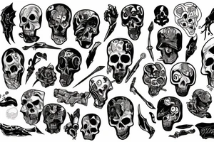 reaper tattoo idea