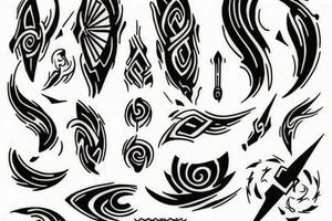 the beauty of the quasar tattoo idea
