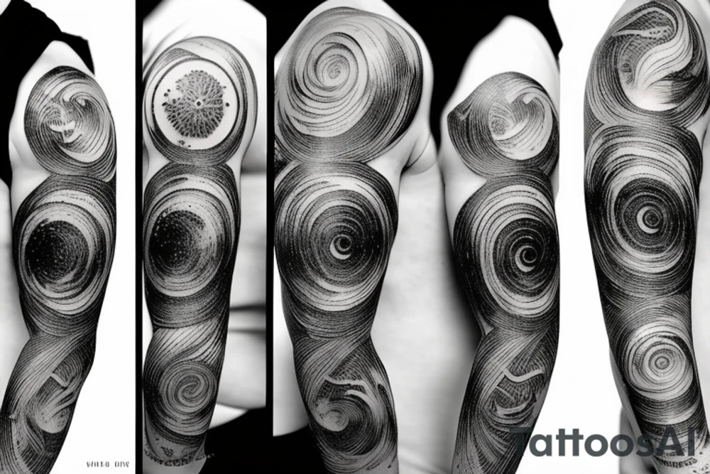 a quasar tattoo idea