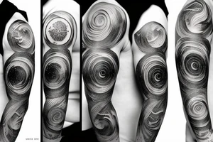 a quasar tattoo idea