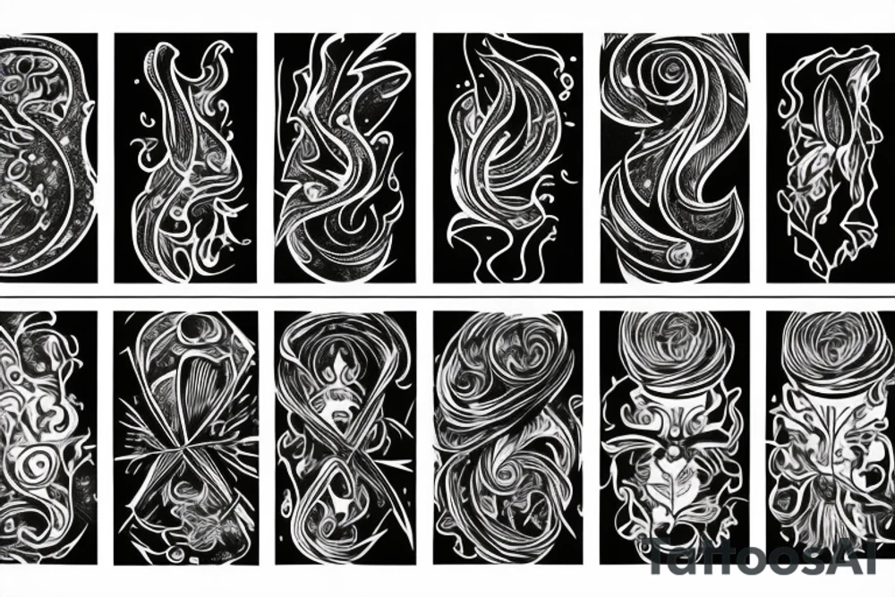 a quasar tattoo idea