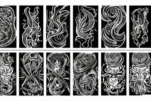 a quasar tattoo idea