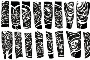a quasar tattoo idea