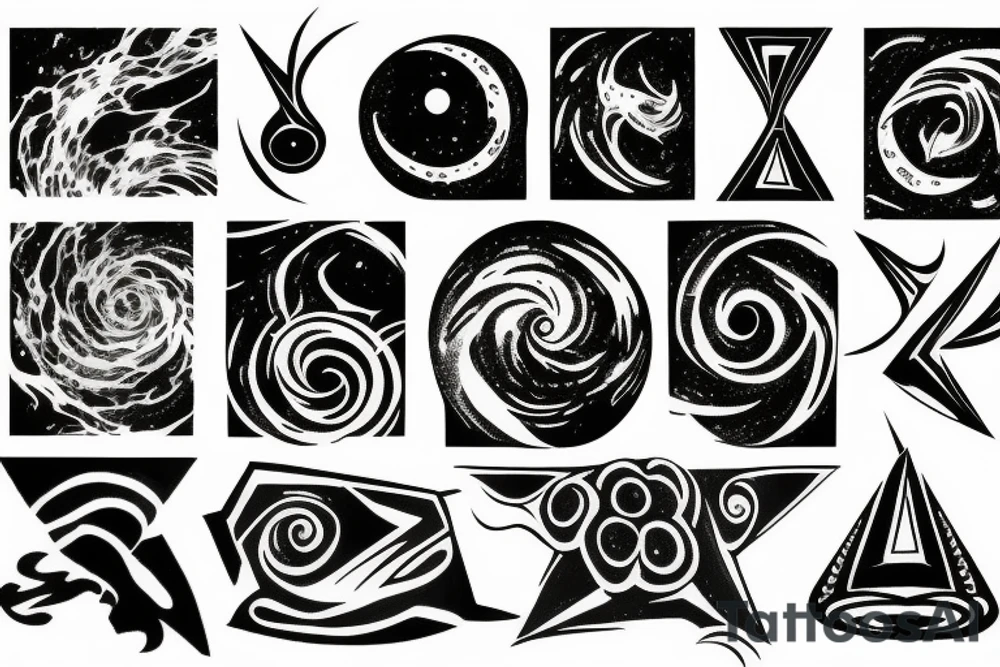 a quasar tattoo idea