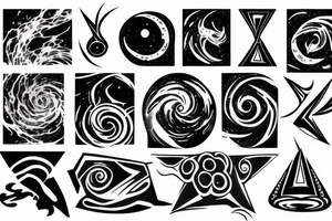 a quasar tattoo idea