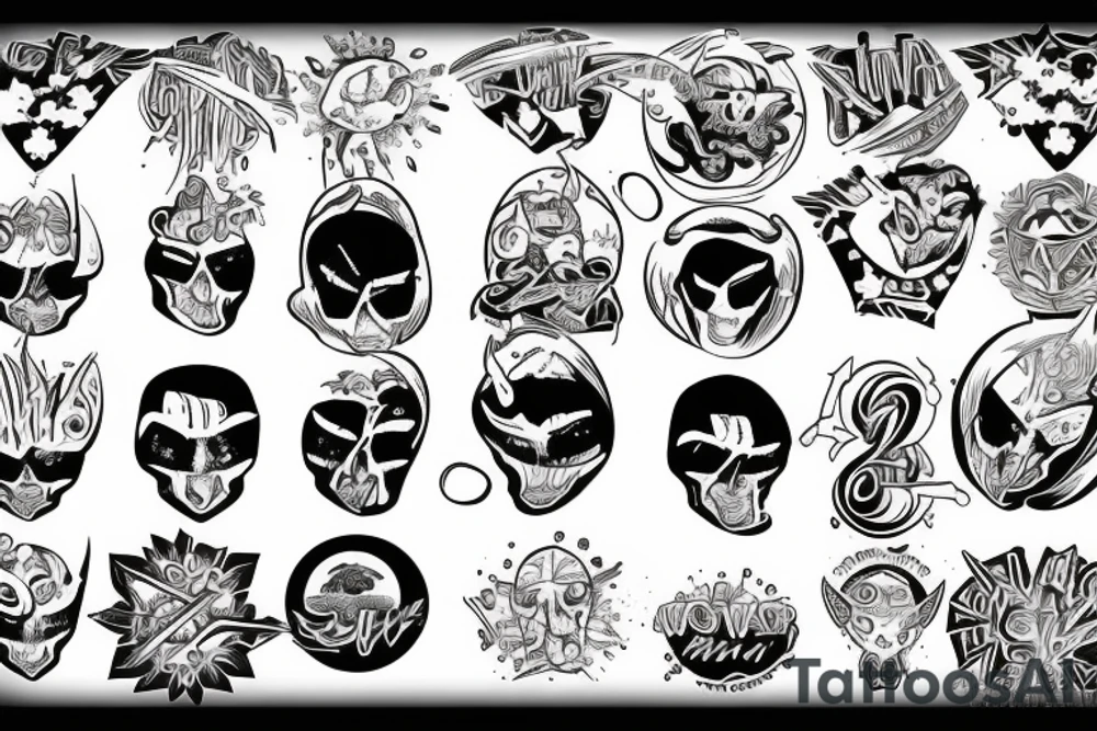 a quasar tattoo idea