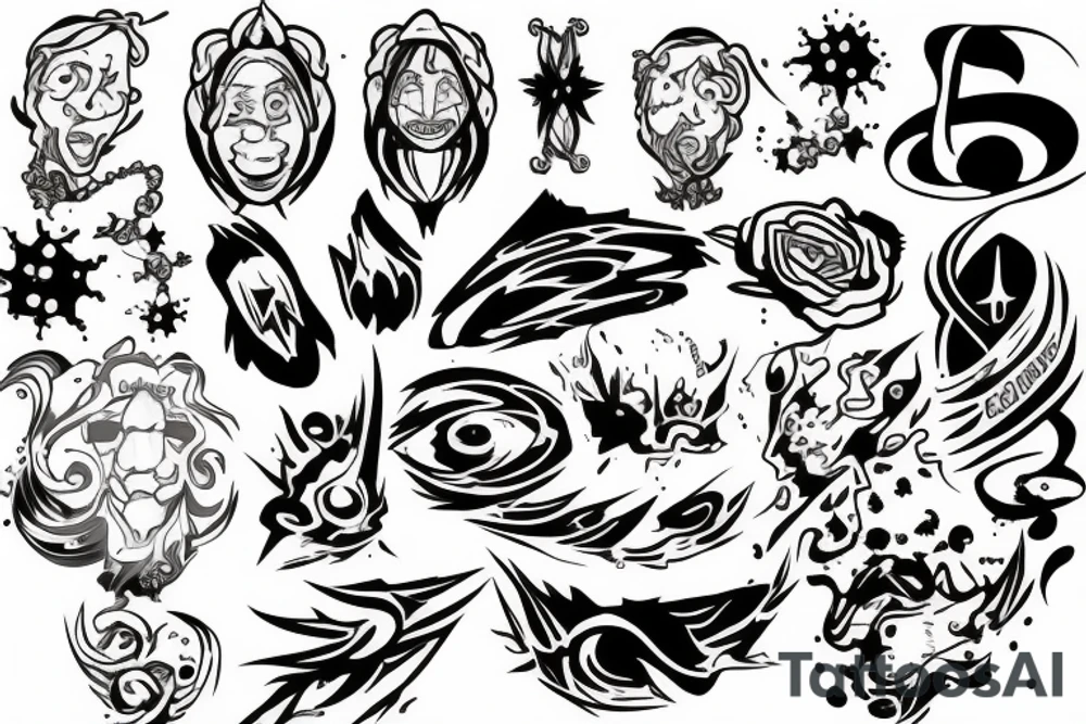 a quasar tattoo idea