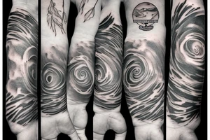 a quasar tattoo idea