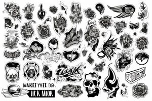 You make me sick" tattoo idea