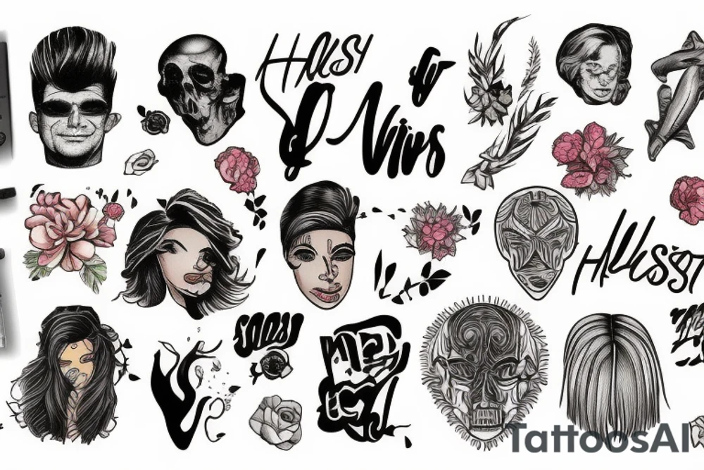 Halsey tattoo idea