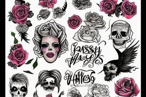 Halsey tattoo idea