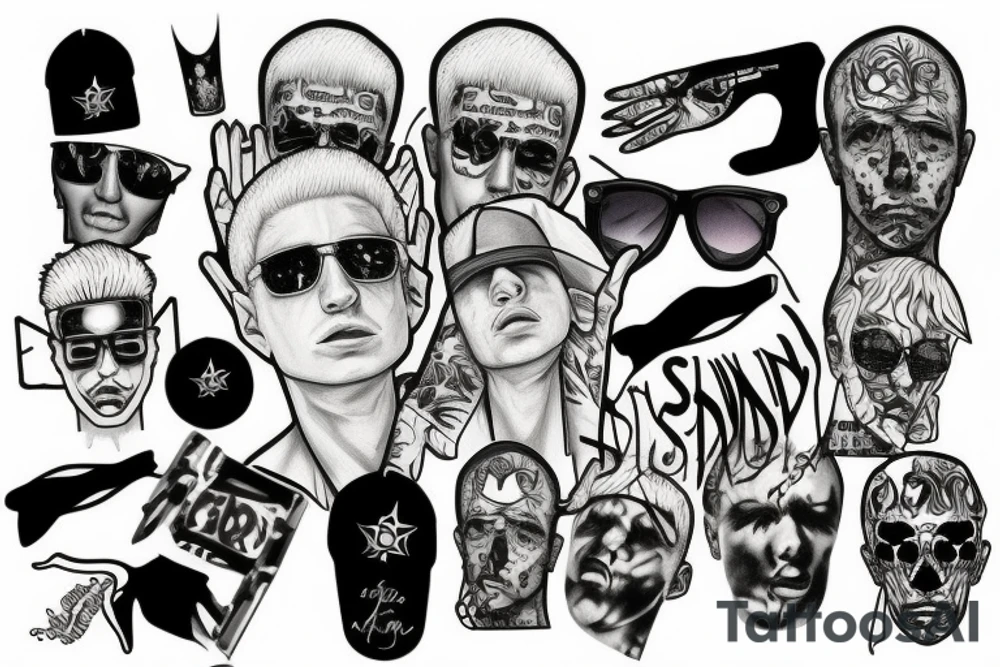 Slim shady tattoo idea
