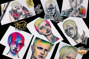 Slim shady tattoo idea