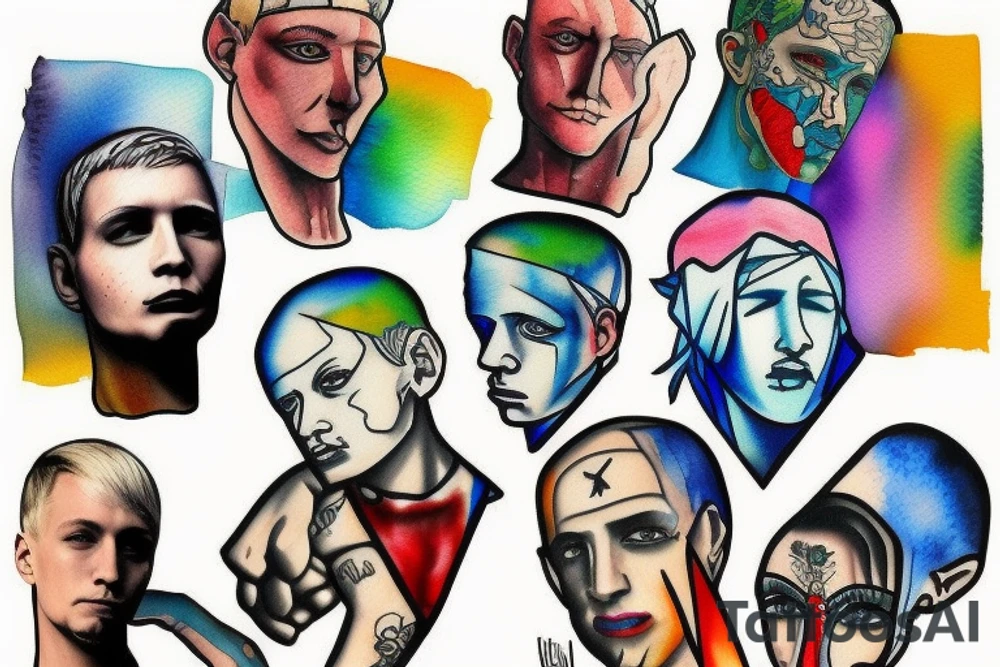 Slim shady tattoo idea