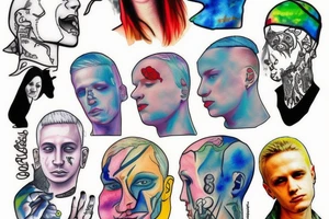 Slim shady tattoo idea