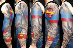 Eminem superman tattoo idea