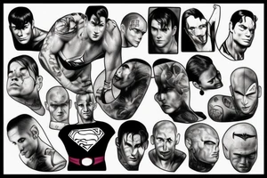 Superman eminem tattoo idea