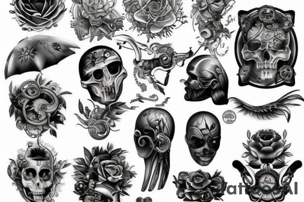 Mechanical tattoo idea