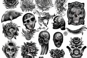 Mechanical tattoo idea