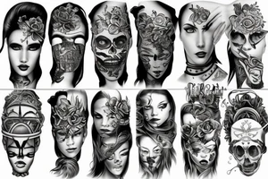 Mechanical tattoo idea