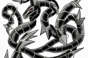rayquaza tattoo idea