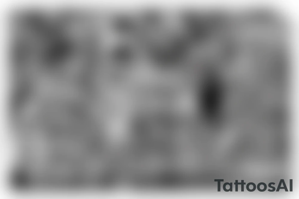 Tattoo inspired by trap artist rappers tattoos, such as lil durk, future, youngboy neverbrokeagain. including numbers tattoo idea