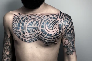 Tattoos like trap artist rappers have. On torso tattoo idea