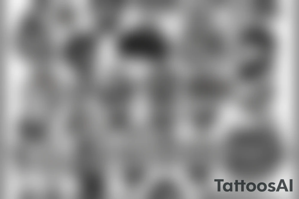 tattoos like rappers have tattoo idea