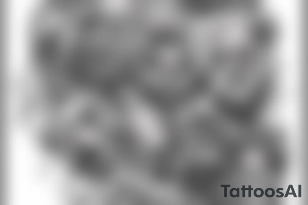 tattoos like rappers have. non portraits tattoo idea