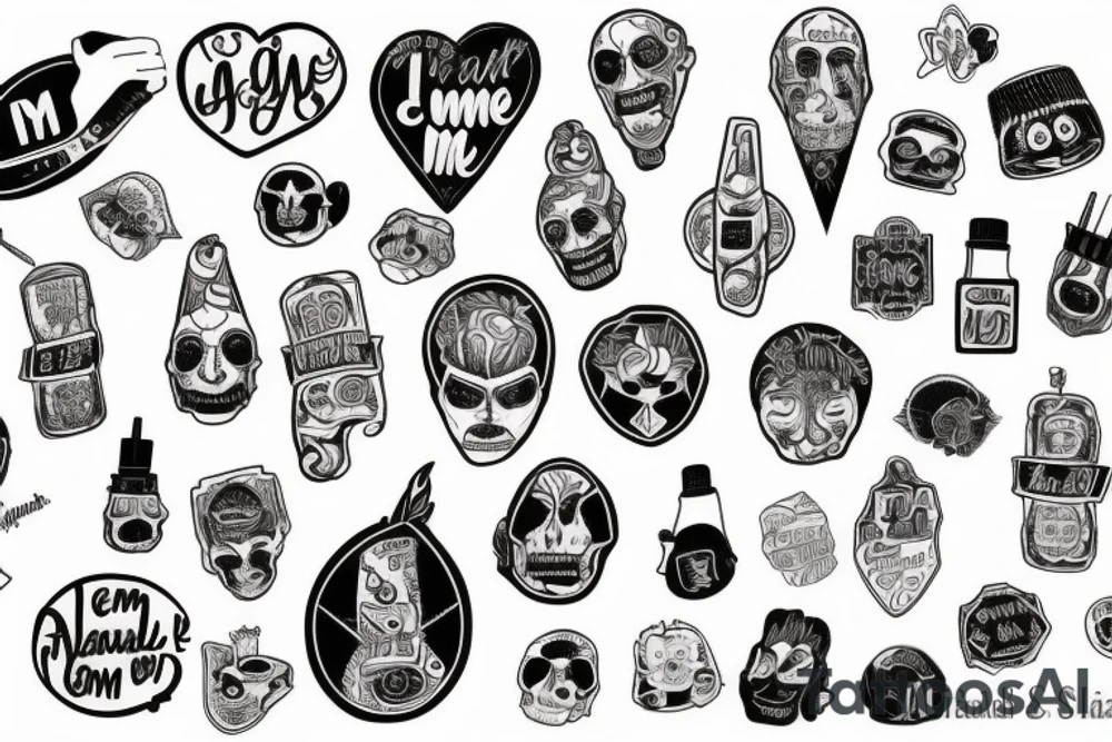 i am me, i am enough tattoo idea