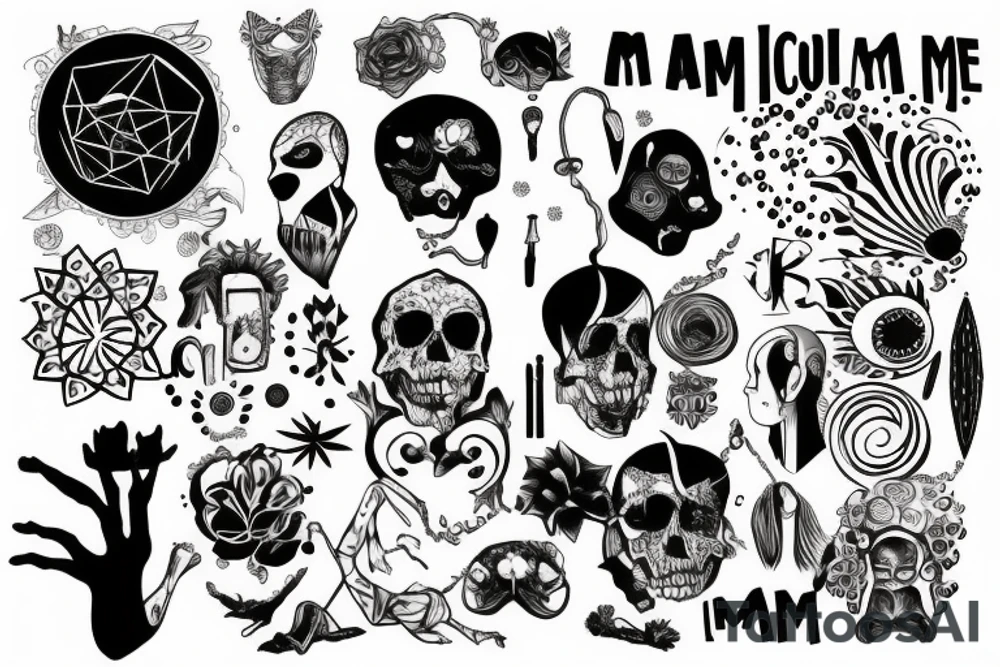 i am me, i am enough tattoo idea