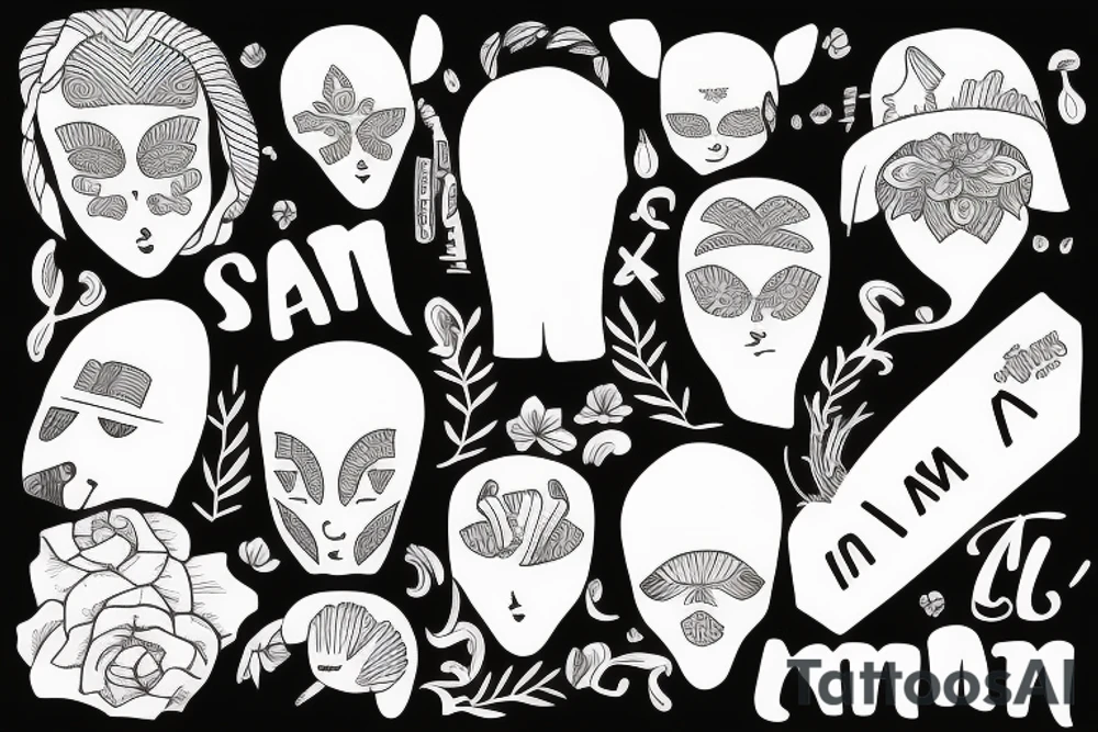 i am me, i am enough tattoo idea