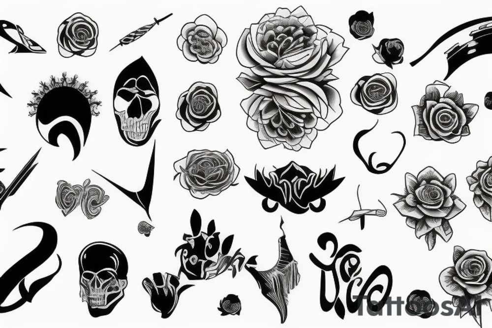 Perspective tattoo idea