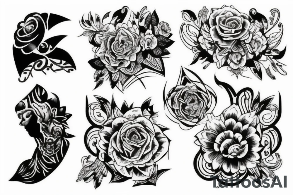 Perspective tattoo idea