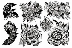 Perspective tattoo idea