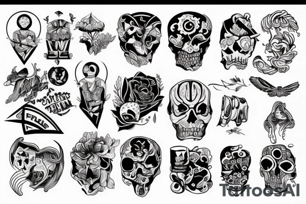 Perspective tattoo idea