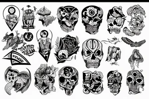 Perspective tattoo idea