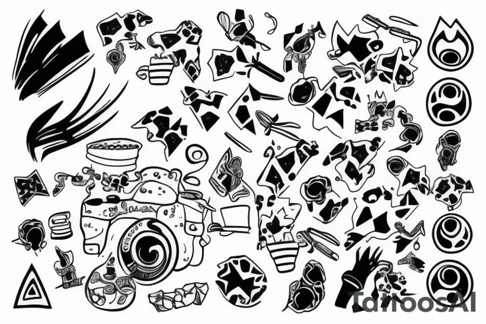i, me, myself tattoo idea