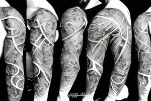 Creation of adam tattoo idea
