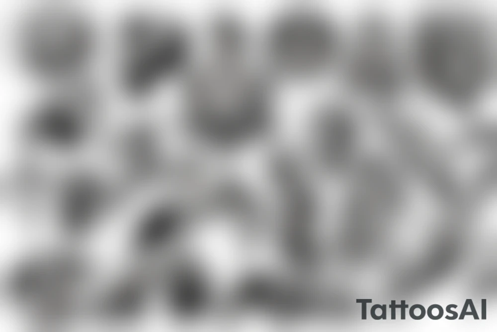 Creation of adam tattoo idea