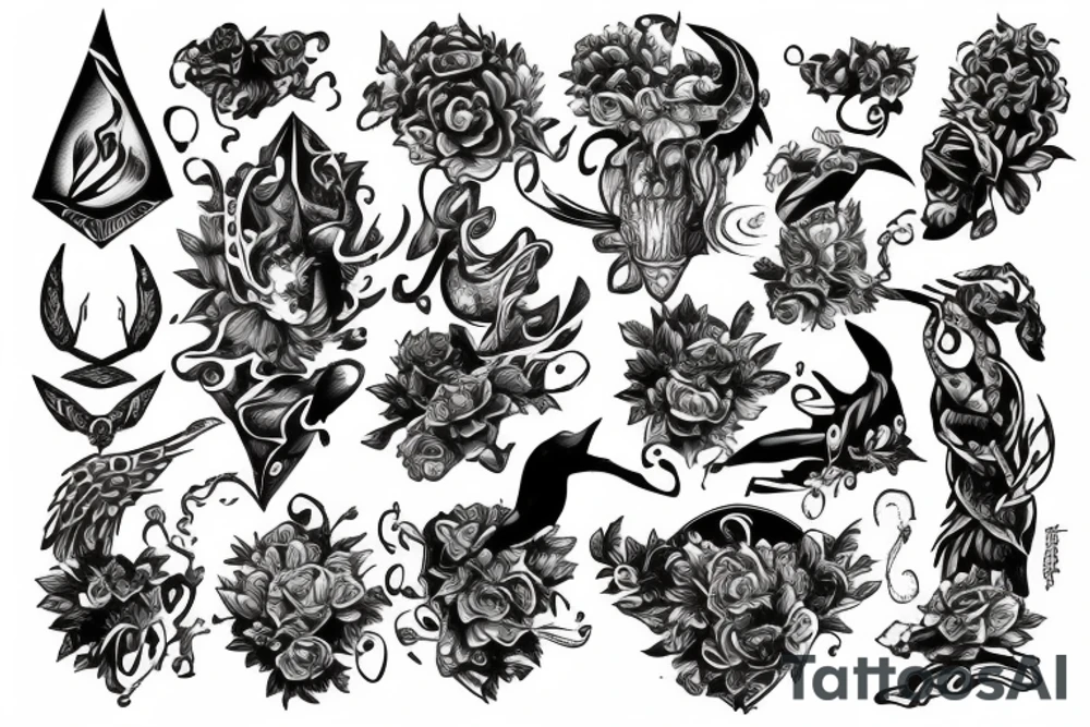 Creation of adam tattoo idea