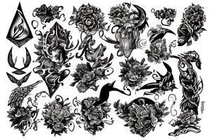 Creation of adam tattoo idea