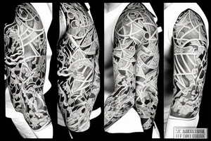 Creation of adam tattoo idea